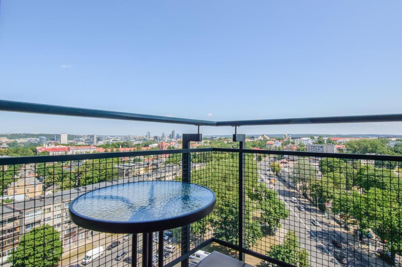 Helios 19 Luxury Vilnius Apartment Eksteriør bilde