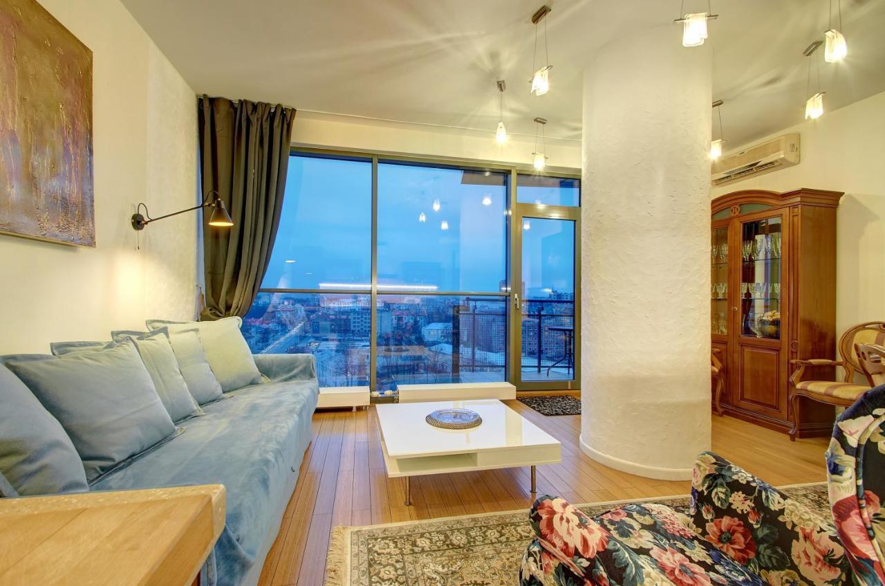 Helios 19 Luxury Vilnius Apartment Eksteriør bilde