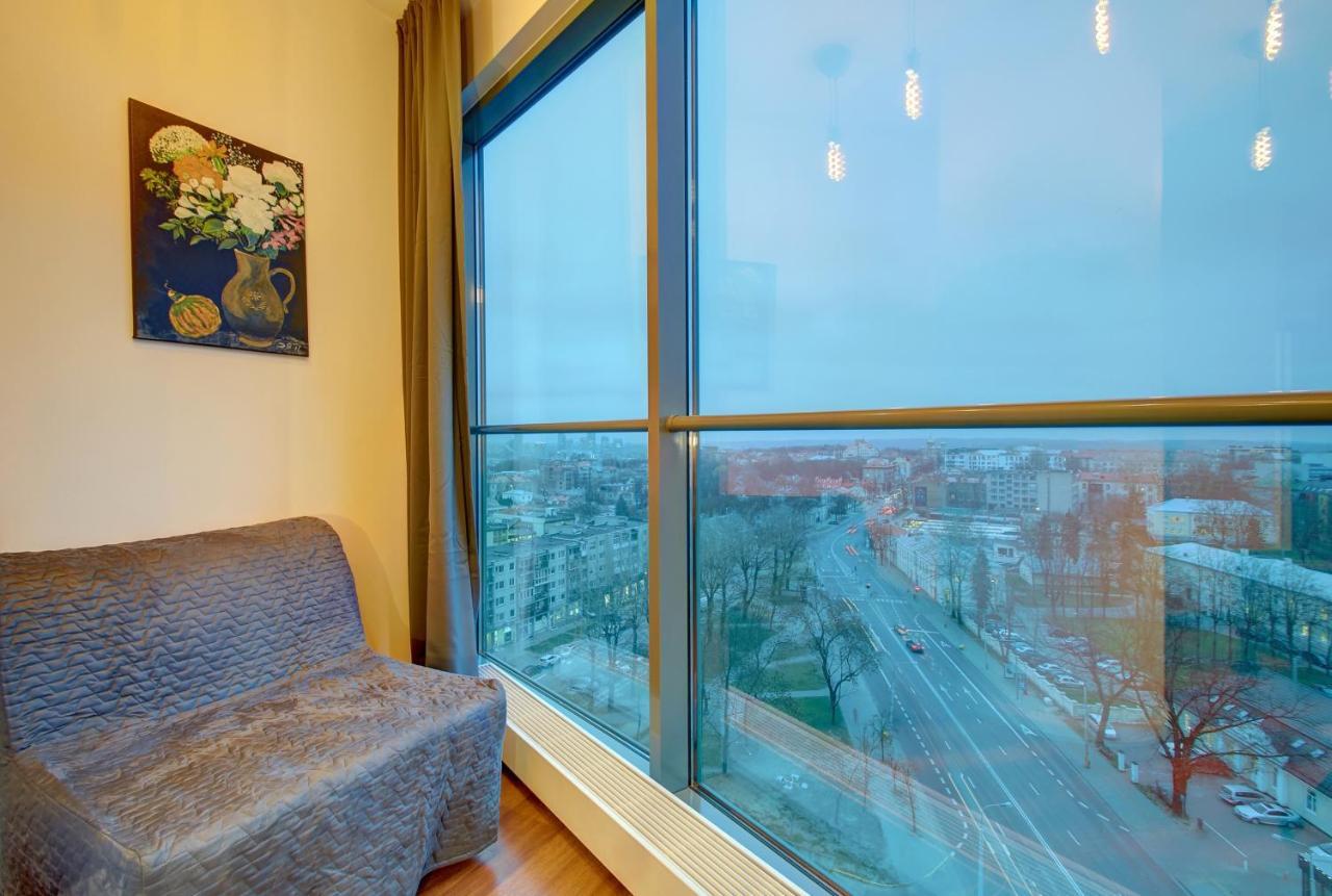 Helios 19 Luxury Vilnius Apartment Eksteriør bilde
